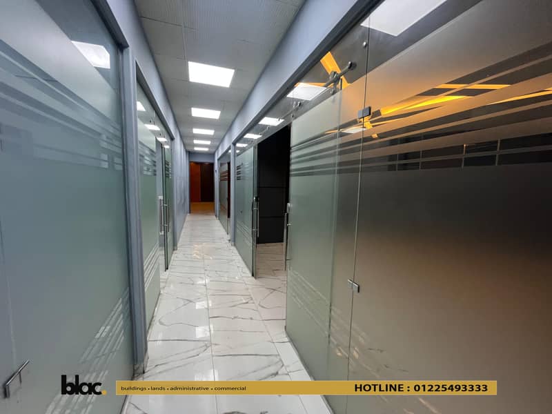 Administrative office for rent with an administrative license in a mall located in the Banks Center New Cairo 0