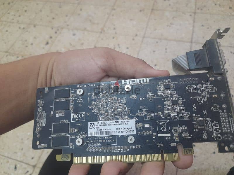 XFX Radeon HD 5450 650M 2GB DDR3 HDMI DVI VGA 1