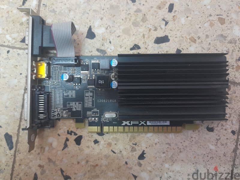 XFX Radeon HD 5450 650M 2GB DDR3 HDMI DVI VGA 3