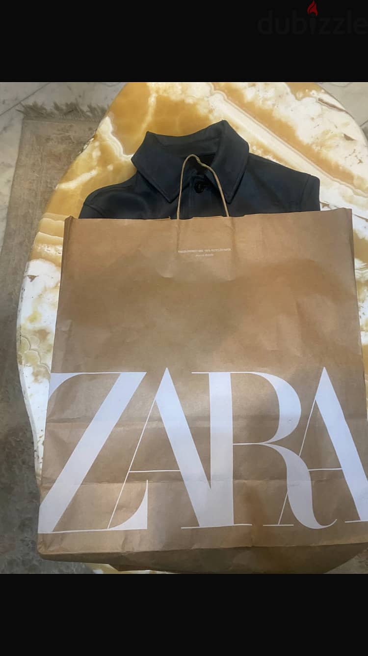 ZARA MEN Faux Suede OverShirt 3