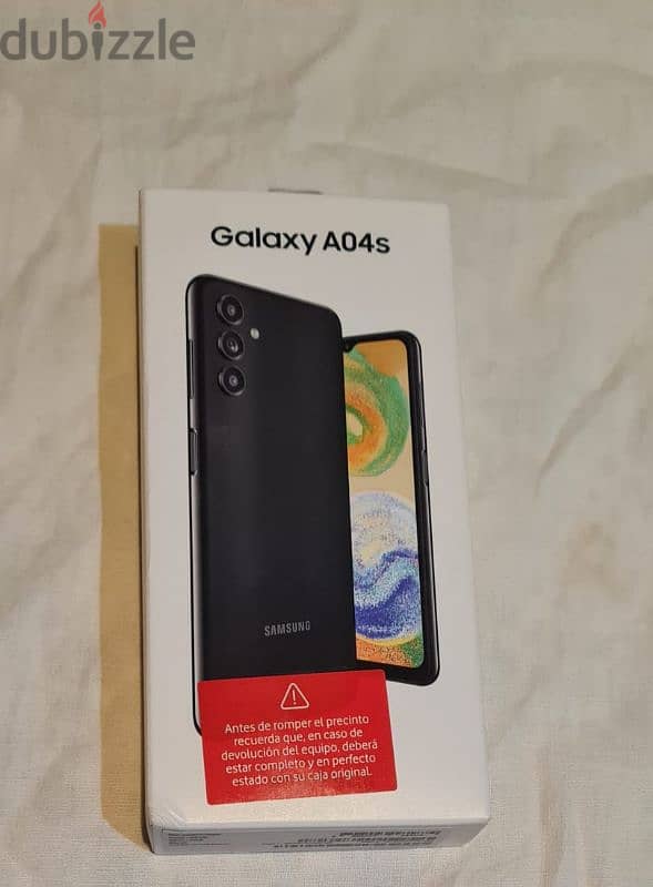 موبايل سامسونج A04S جديد 32GB 0