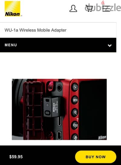 wu-1a wireless adapter nikon