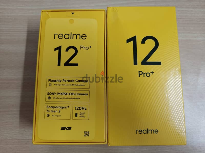 Realme 12 pro plus 5G - ٢٥٦- ٨ جيجا رام 6