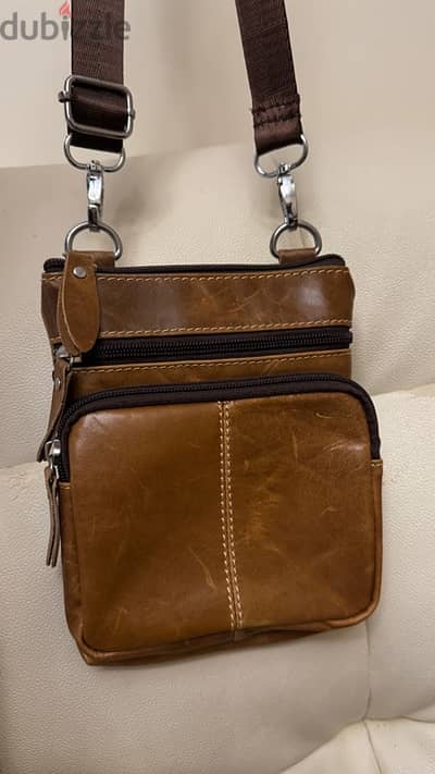 leather cross bag