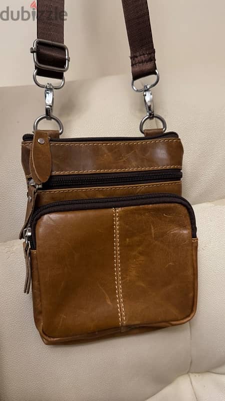 leather cross bag 0