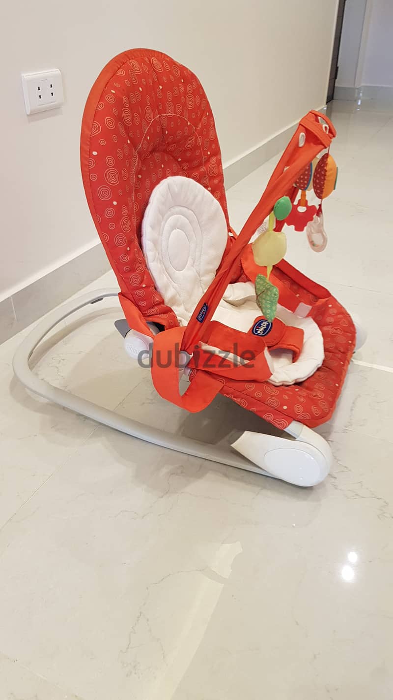 Chicco 3 in 1 Bounce, Rock seat and Weaver 2