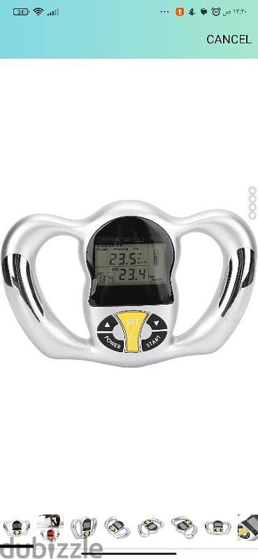 Digital Body Fat Analyzer for Personal Health, Calorie BMI 5