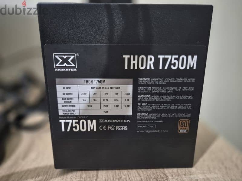 Xigmatek THOR 750 Watt 80+ Bronze 3