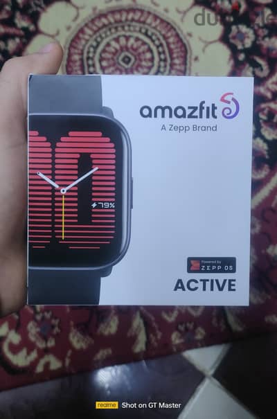 ساعة ذكية Amazfit Active متبرشمة