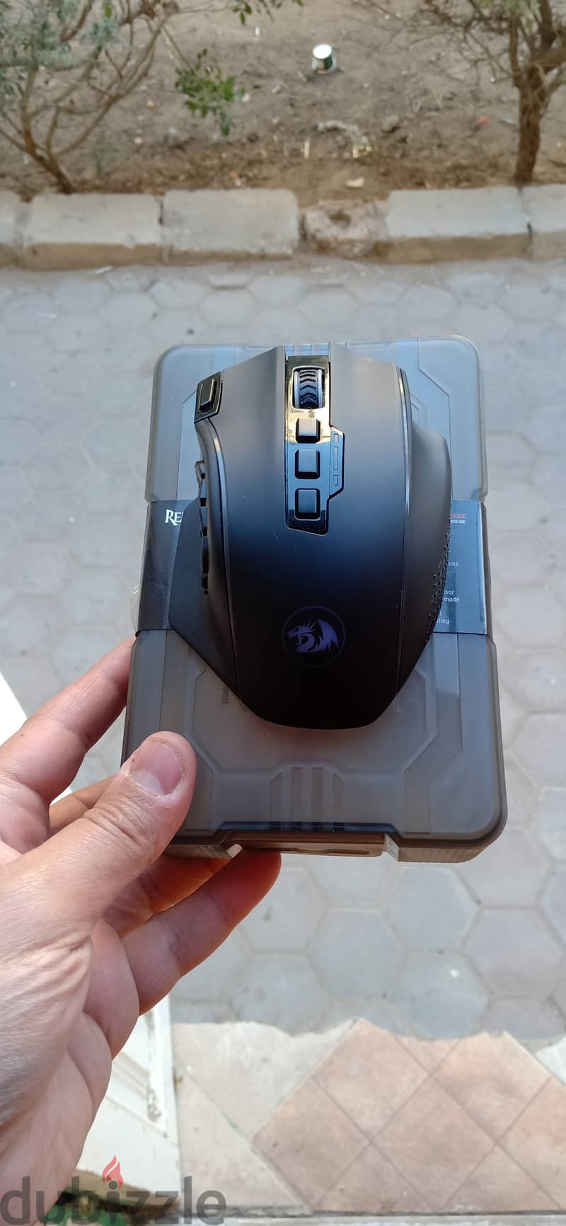 ماوس لاسلكي redragon m901 ب19زرار قابل لإعادة الشحن 1