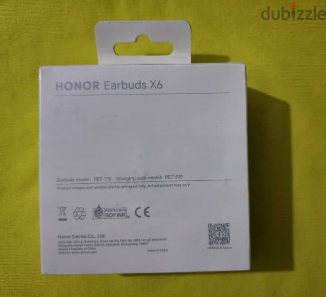 Honor earbuds X6 جديدة متبرشمة 1