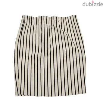 Bershka Striped Mini Skirt 1