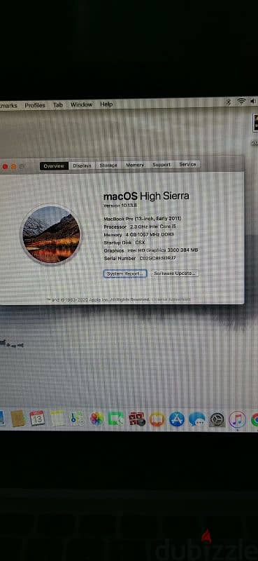 macbook pro 2011 early 8