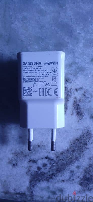 شاحن fast charging  بقوة 15 وات سريع اصلي من شركة samsung