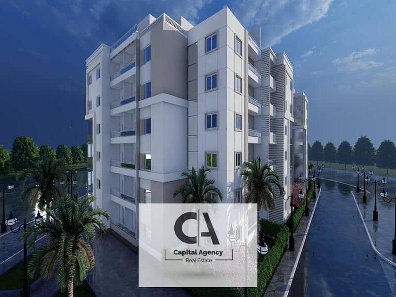 Distinctive apartment for sale finished with air conditioning In Golden Square with a down payment and installments for the longest payment plan 0