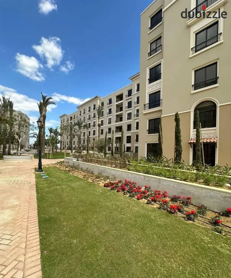 Live in VILLAGE WEST in a fully finished apartment with a garden and air conditioning in the heart of old Sheikh Zayed 0