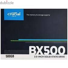 SSD SATA crucial 500gb new and sealed