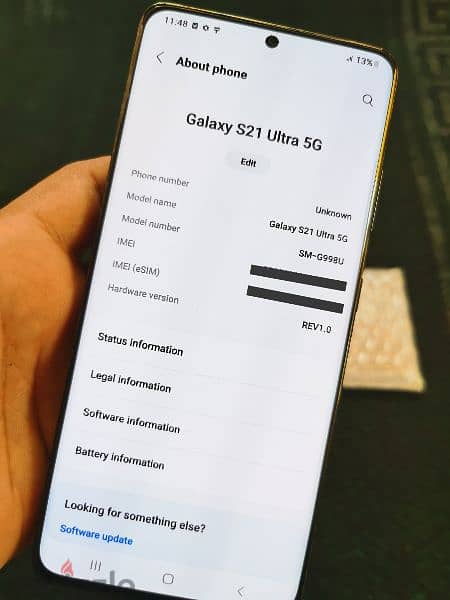 من امريكا سامسونج جلاكسي اس 21 الترا (سناب) Samsung Galxy S21 Ultra 5G 6