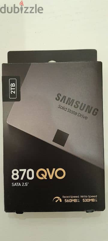 Samsung 870 QVO SSD 2.5" - 2TB