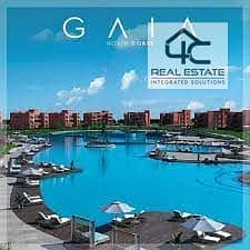 Chalet in GAIA AL Ahly Sabbour 100M  with down payment and Installment with prime location sea view