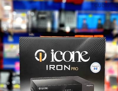 Icone Iron + Pro 4K Hybrid Android And Satellite Receiver