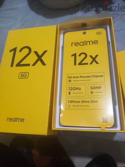 realme 12x جديد