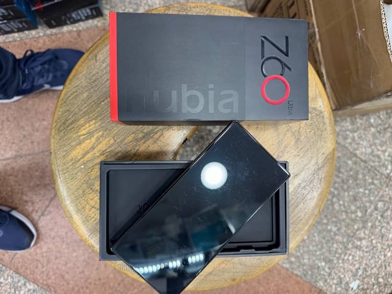 Nubia Z60 Ultra 5G Photograph Edition 512/16G Global Black فتحت علبة 2