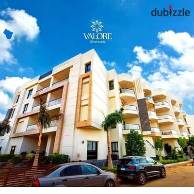 Apartment for sale in installments in a very special location, finished with air conditioners, on a very special landscape, in the Valore Sheraton Com