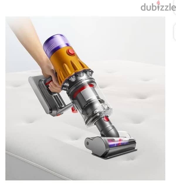 Dyson V12 Detect Slim Absolute 545 W V12 Sprayed Yellow/Iron/Nickel 3