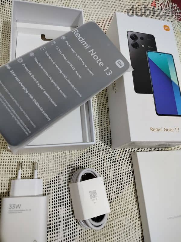 موبايل  Xiaomi Redmi note 13 ذاكرة 256 جيجا جديد من السعودية زيرو 2