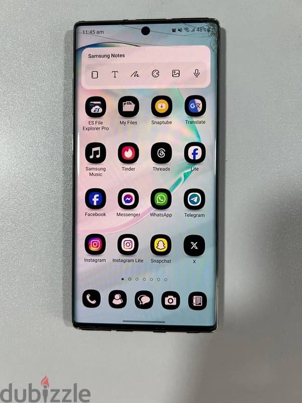 Samsung Note 10 plus سامسونج نوت ١٠ بلس 2