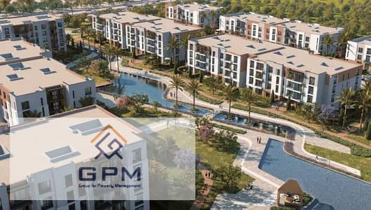 Apartment with private garden for sale in Haptown - Mostakbal City Hassan Allam