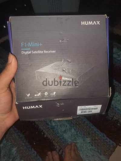 رسيفر +Humax full HD 1080P F1 mini مستورد