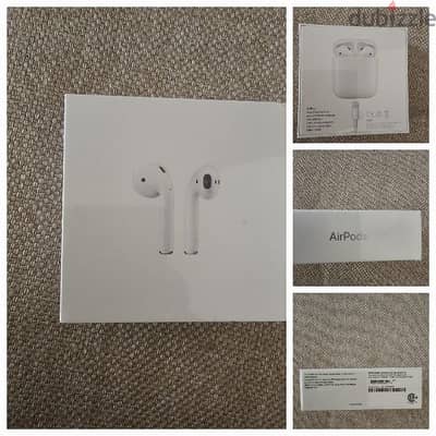 sealed new AirPods