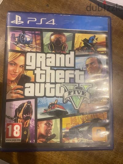 CD GTA 5 PS4