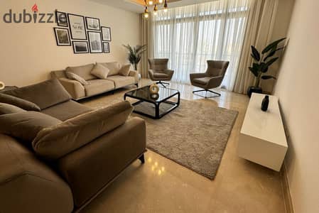 3BR+Nanny-Fully-furnished apartment for rent @Cairo Festival City aura