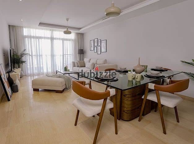 furnished apartment on garden view in cairo festival city 0