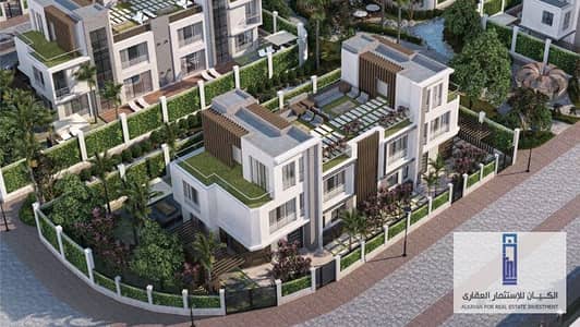 12-year installment plan for a luxurious villa with a 5% down payment and the best price in Sheikh Zayed at Park Valley Compound