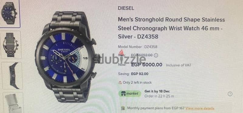 Diesel DZ4358 watch 4