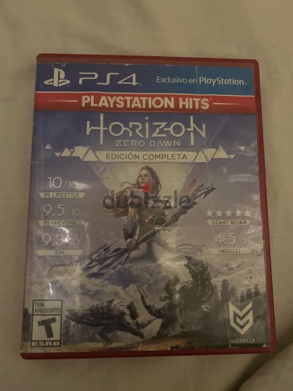 horizon Zero dawn ps4 0