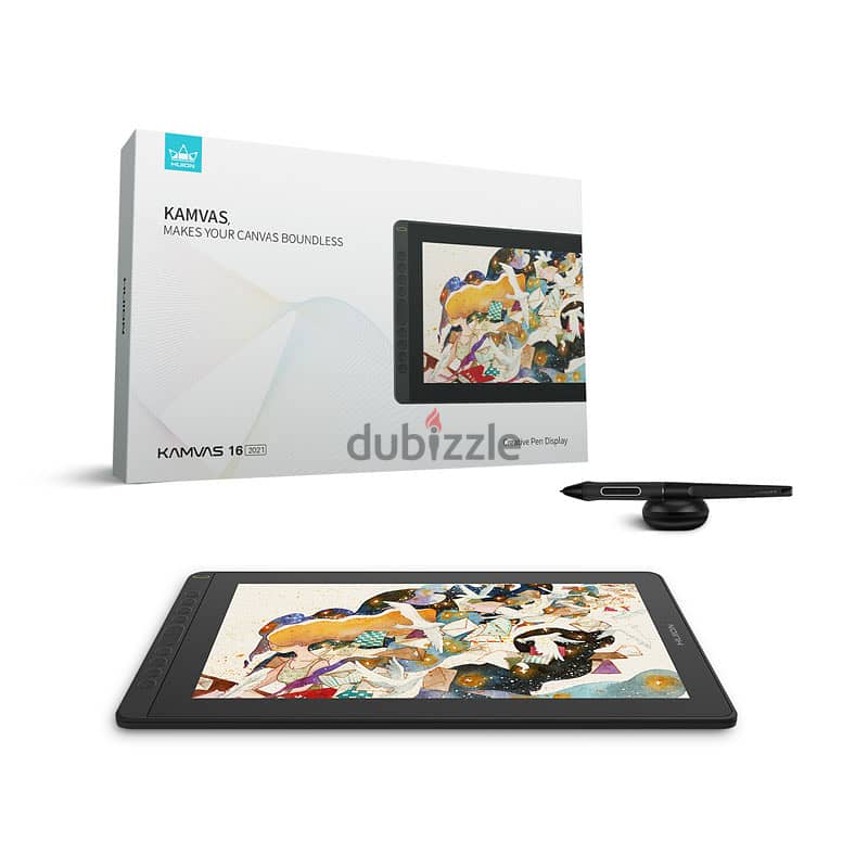 New Tablet Huion Kamvas 16 (2021 Version) + Huion official stand 1