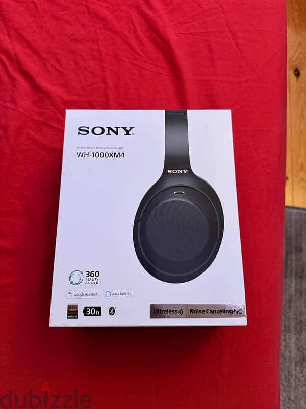 Sony WH-1000XM4 Noise Cancelling Wireless Headphones 0