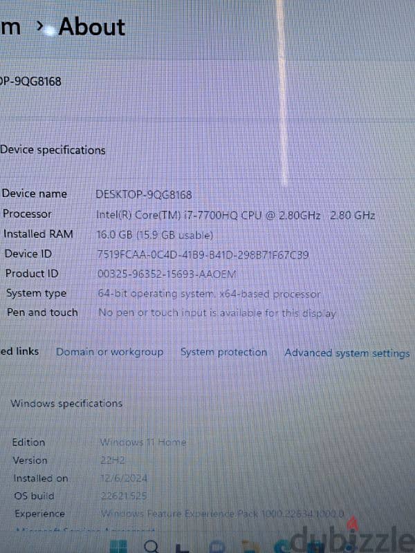 Lenovo legion y520 Gtx1060 1