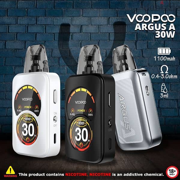 Voopoo Argus A Pod ارجوس بود سيستم فيب فووبو جديد متبرشم 1