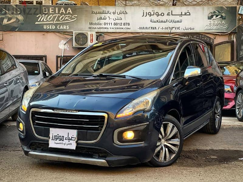 كاش أو بالتقسيط بيجو 3008 بانوراما 2015 فابريقة بالكامل أعلى فئة 0