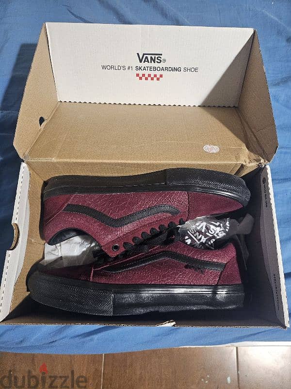 New Maroon Vans Shoes size 41 1