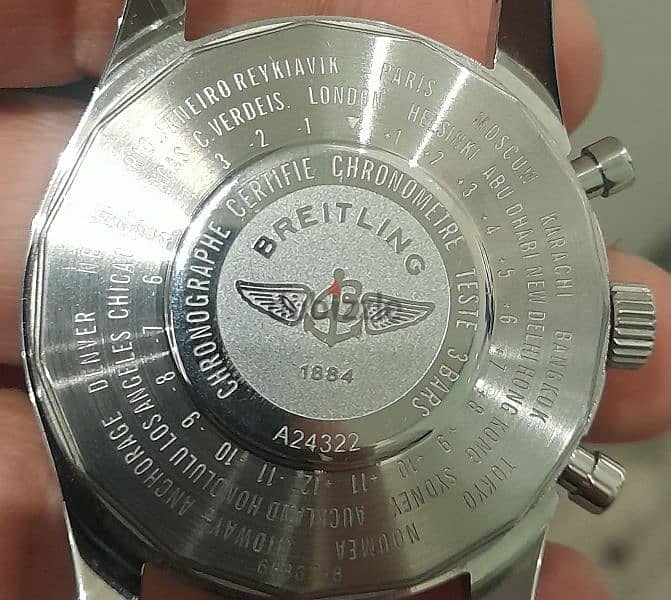 Breitling quartz japan movement 8