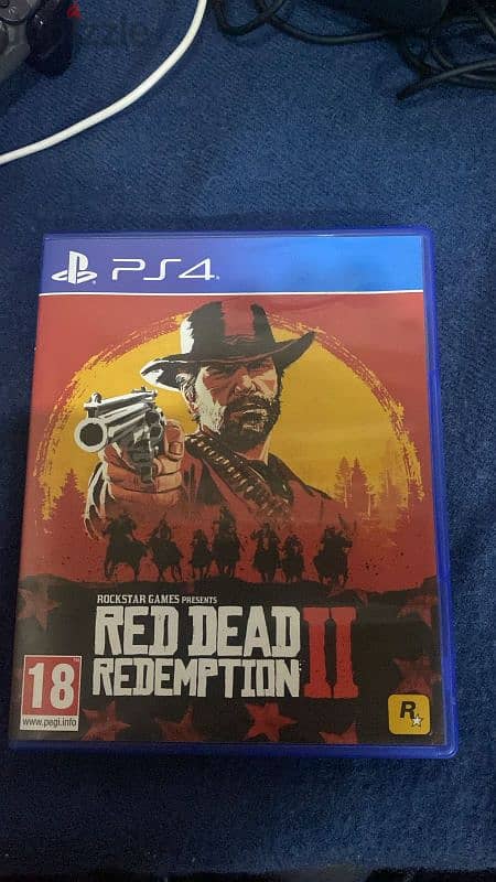 اسطوانه red dead سوني 4-5 0