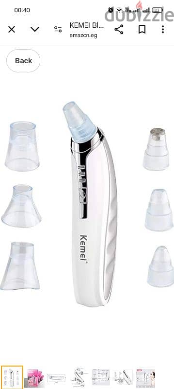 kemei blackhead cleaning 6 in 1 1