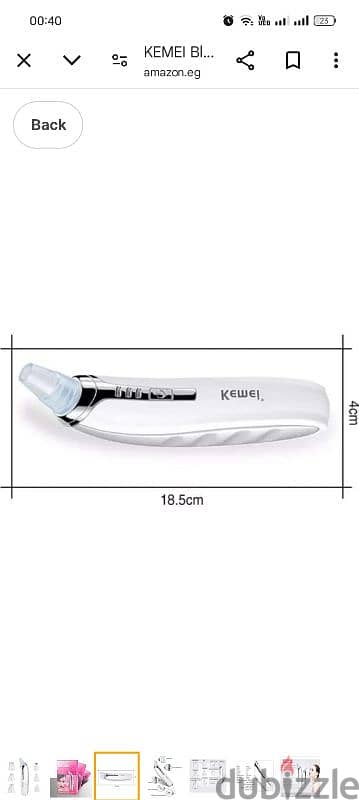 kemei blackhead cleaning 6 in 1 2